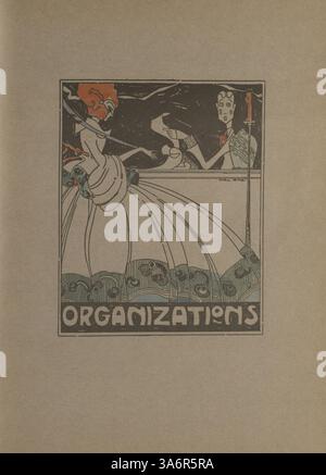 Das Centralian Yearbook von 1920 zeigt Schüler, Lehrer, Sportmannschaften, Vereine und andere wichtige Veranstaltungen an der Central High School, mit einem Schwerpunkt auf der afroamerikanischen Geschichte während des Schuljahres 1919-1920. Stockfoto
