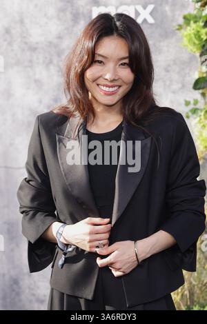 Los Angeles, USA. März 2025. Masumi besucht die Premiere der HBO Original Series „The Last of US“ Staffel 2 im TCL Chinese Theater am 24. März 2025 in Hollywood, Kalifornien. Foto: Crash/imageSPACE Credit: Imagespace/Alamy Live News Stockfoto