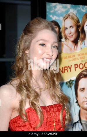8. August 2008: Rachel Seiferth während der Premiere des neuen Films aus Overture Films HENRY POOLE IS HERE, der am 7. August 2008 in Los Angeles in den ArcLight Cinemas stattfand. Jenny Bierlich- K59001JBI(Bild: © Globe Photos/ZUMAPRESS.com) Stockfoto