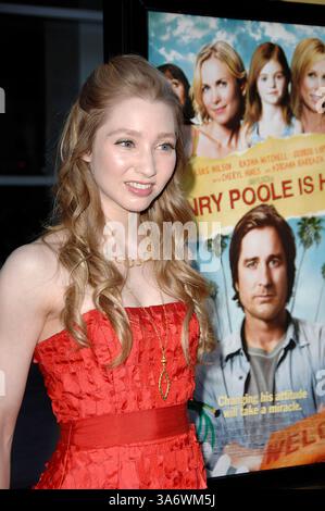 8. August 2008: Rachel Seiferth während der Premiere des neuen Films aus Overture Films HENRY POOLE IS HERE, der am 7. August 2008 in Los Angeles in den ArcLight Cinemas stattfand. Jenny Bierlich- K59001JBI(Bild: © Globe Photos/ZUMAPRESS.com) Stockfoto