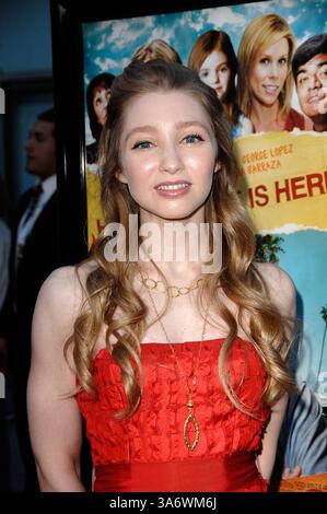 8. August 2008: Rachel Seiferth während der Premiere des neuen Films aus Overture Films HENRY POOLE IS HERE, der am 7. August 2008 in Los Angeles in den ArcLight Cinemas stattfand. Jenny Bierlich- K59001JBI(Bild: © Globe Photos/ZUMAPRESS.com) Stockfoto