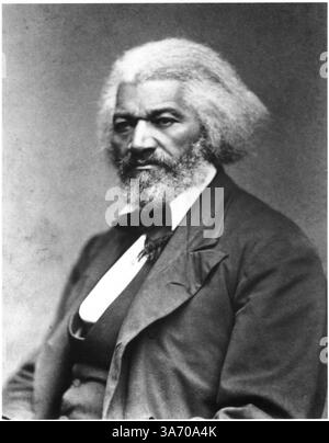 30. Juli 2014: Frederick Douglass (1817-1895), afroamerikanischer Abolitionist, Portrait, um 1874 (Foto: © Glasshouse/ZUMA Wire) Stockfoto