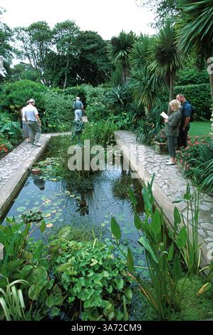 Januar 2011 - K33395 EDEN-PROJEKT, GROSSBRITANNIEN. ITALIENISCHER GARTEN IM „VERLORENEN GARTEN VON HELIGAN“. PAUL QUAYLE/ 2003(Bild: © Globe Photos/ZUMAPRESS.com) Stockfoto