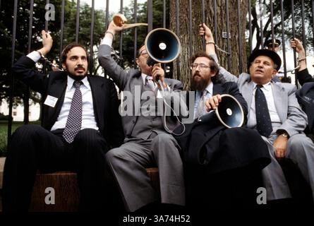 Mai 1978; Washington, DC, USA; vor dem Kapitol in Washington, DC, findet eine kleine "pro-Israel"-Demonstration statt. Stockfoto