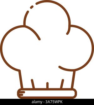 Chefhut-Symbol. Vektor Stock Vektor