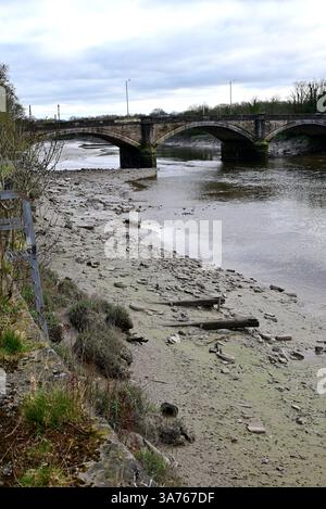 Rund um Großbritannien - Historic Dock, River Ribble, Preston Stockfoto
