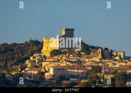 Chateauneuf-du-Pape, Cotes du Rhone, Frankreich Stockfoto