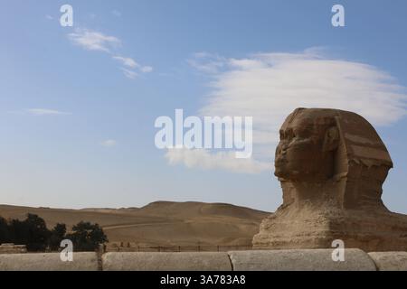 Die große Sphinx von Gizeh - Ägypten Stockfoto