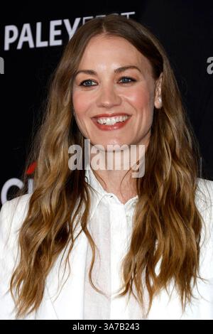 März 27, 2025, Los Angeles, CA, USA: LOS ANGELES - 26. März: Yvonne Strahovski beim PaleyFEST 2025 - A Handmaid's Tale at the Dolby Theater am 26. März 2025 in Los Angeles, CA (Credit Image: © Kay Blake/ZUMA Press Wire) NUR ZUR REDAKTIONELLEN VERWENDUNG! Nicht für kommerzielle ZWECKE! Stockfoto