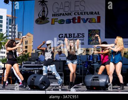 8. November 2012 - Coral Gables, FL, USA - das Hispanic Cultural Festival Konzert findet in Coral Gables, Florida, statt. (Kreditbild: © Alan Behr/MCT/ZUMAPRESS.com) Stockfoto