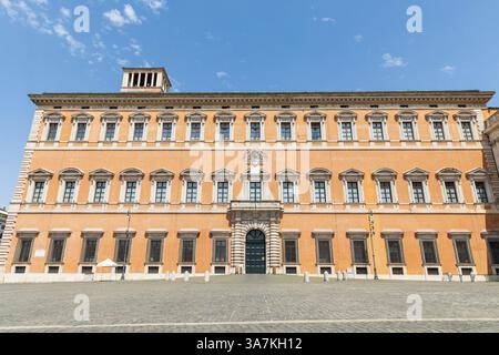 Der Apostolische Palast des Laterans (Lateranpalast), Rom, Italien. Stockfoto