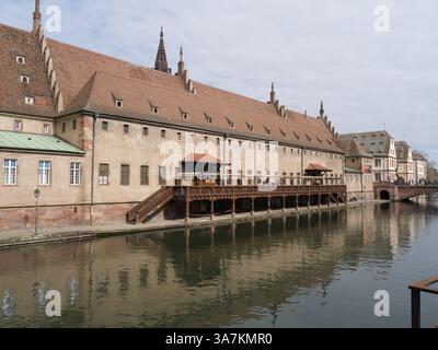 Das alte Zollhaus in Straßburg Elsass Frankreich Stockfoto