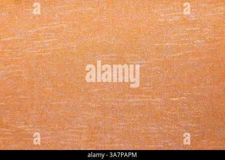 Hellbrauner strukturierter Papierhintergrund mit Naturfaser-Details Stockfoto