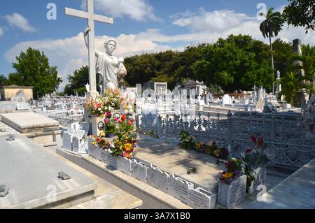 Das Wunder! Amelia Goyri, Grab in Havanna Kuba Stockfoto