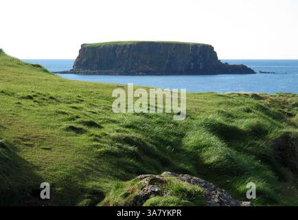 19. August 2011 – Causeway Coast, Nordirland, Großbritannien – entlang der Causeway Coastal Route, einer 120 km langen Straße, die von Belfast nach Londonderry (Derry) führt. (Bild: © Deirdre Hamill/ZUMAPRESS.com) Stockfoto