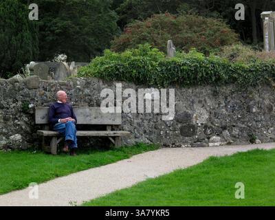 19. August 2011 – Causeway Coast, Nordirland, Großbritannien – entlang der Causeway Coastal Route, einer 120 km langen Straße, die von Belfast nach Londonderry (Derry) führt. (Bild: © Deirdre Hamill/ZUMAPRESS.com) Stockfoto