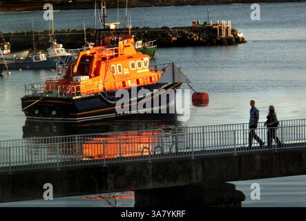 19. August 2011 – Causeway Coast, Nordirland, Großbritannien – entlang der Causeway Coastal Route, einer 120 km langen Straße, die von Belfast nach Londonderry (Derry) führt. (Bild: © Deirdre Hamill/ZUMAPRESS.com) Stockfoto