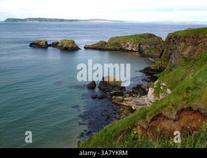 19. August 2011 – Causeway Coast, Nordirland, Großbritannien – entlang der Causeway Coastal Route, einer 120 km langen Straße, die von Belfast nach Londonderry (Derry) führt. (Bild: © Deirdre Hamill/ZUMAPRESS.com) Stockfoto