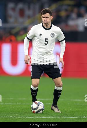 Dortmund, Deutschland. März 2025. Pascal Gross of Germany beim UEFA Nations League Spiel Deutschland gegen Italien im BVB Stadion Dortmund. Der Bildnachweis sollte lauten: Jonathan Moscrop/Sportimage Credit: Sportimage Ltd/Alamy Live News Stockfoto