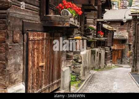 Zermatt, Kanton Wallis, Schweiz Stockfoto