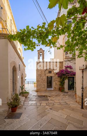 Kirche Santo Stefano, Polignano a Mare, Bari, Apulien, Italien Stockfoto