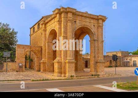 Kirche Santa Maria di Leuca des Belvedere, Morciano di Leuca, Lecce, Salento, Apulien, Italien Stockfoto