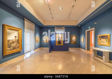 Giuseppe De Nittis Kunstgalerie, Palazzo Della Marra, Barletta, Barletta-Andria-Trani, Apulien, Italien Stockfoto