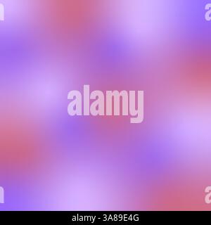 Verschwommener Verlaufshintergrund. Sanfter violetter Ton. Glatte rosa Mischung. Abstraktes Vektorbild. Stock Vektor