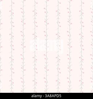 Nahtloses Muster in minimalistischem Stil. Stock Vektor