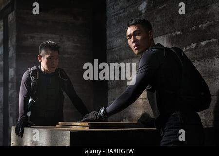 24. April 2017: Andy Lau, Tony Yo-ning Yang, Film der Abenteurer 2017. (Credit Image: © Pictures/Entertainment Pictures via ZUMA Press) Stockfoto