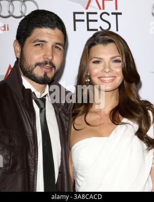 2. November 2009 - Hollywood, Kalifornien, USA - 02. November 2009 - Hollywood, Kalifornien - Ali Landry und Alejandro Gomez Monteverde. AFI FEST 2009 Vorführung von „The Imaginarium of Doctor Parnassus“ im Grauman's Chinese Theatre. Foto: Kevan Brooks/AdMedia Stockfoto