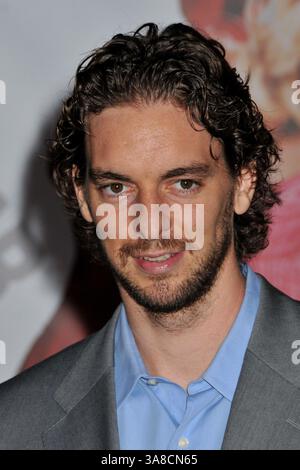 Oktober 2008 – Los Angeles, CA, USA – 16. Oktober 2008 – Los Angeles, Kalifornien – Pau Gasol. „High School Musical 3: Senior Year“ in Los Angeles Premiere im USC Galen Center. Foto: Byron Purvis/AdMedia Stockfoto