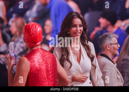 Köln, Deutschland. März 2025. Verona Pooth ist in der RTL-Tanzshow „Let's Dance“ im Koloneum. Quelle: Rolf Vennenbernd/dpa/Alamy Live News Stockfoto