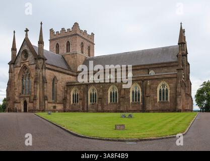 St Patrick's Cathedral Armagh - Kirche von Irland Kathedrale in Nordirland. Stockfoto
