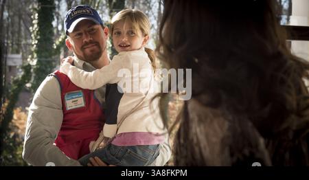 17. April 2017: Channing Tatum, Farrah Mackenzie, Logan Lucky Film, 2017. (Kreditbild: © Radial/Entertainment Pictures via ZUMAPRESS.com) Stockfoto