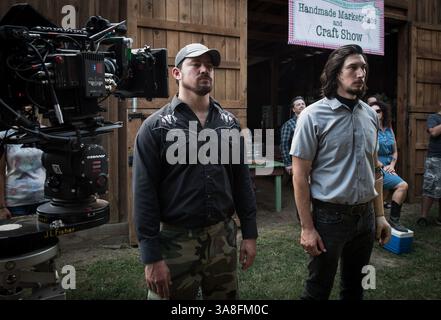 17. April 2017: Channing Tatum, Adam Driver. Logan Lucky Film 2017. (Kreditbild: © Radial/Entertainment Pictures via ZUMAPRESS.com) Stockfoto