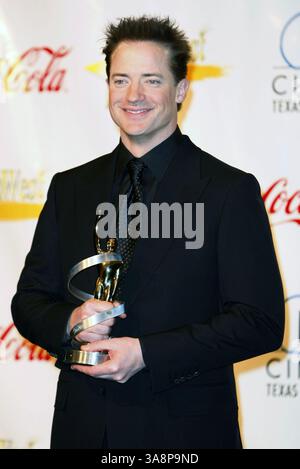 März 2008 - Las Vegas, NV, USA - 13. März 2008 - Las Vegas, Nevada - Brendan Fraser. ShoWest Awards 2008 im Paris Las Vegas Hotel. ShoWest ist die offizielle Versammlung der National Association of Theatre Owners. Foto: MJT/AdMedia Stockfoto