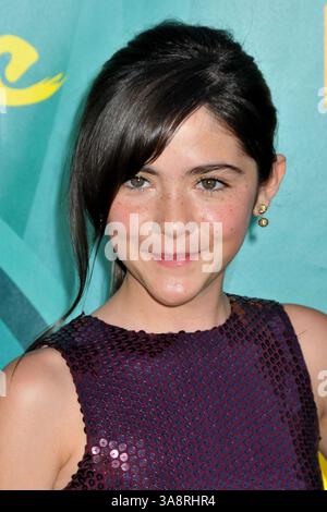 9. August 2009 – Universal City, CA, USA – 09. August 2009 – Universal City, CA – Isabelle Führer. Teen Choice Awards 2009: Ankunft im Gibson Amphitheatre. Foto: Byron Purvis/AdMedia (Foto: © Byron Purvis/AdMedia via ZUMA Wire) Stockfoto
