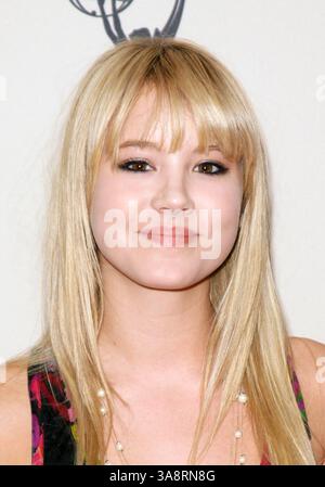 August 2009 - North Hollywood, Kalifornien, USA - 27. August 2009 - North Hollywood, Kalifornien. Taylor Spreitler . „The Academy's Animation Peer Group and the Daytime Programming Peer Group Salute Nominees“, die in der Fernsehakademie gehalten wurden. Foto: TConrad/admedia Stockfoto