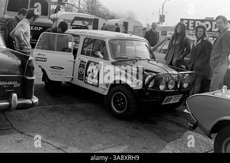 Daily Mirror London-Mexico World Cup Rallye 1970 Stockfoto