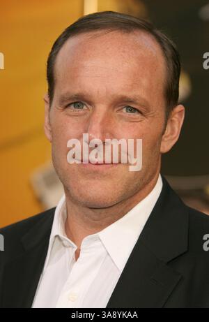 30. April 2008 - Hollywood, Kalifornien, USA - 30. April 2008 - Hollywood, Kalifornien - Clark Gregg. „Iron man“ Los Angeles Premiere im Grauman's Chinese Theatre. Foto: Russ Elliot/AdMedia. Stockfoto