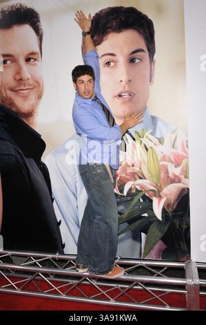 September 2008 – Hollywood, KALIFORNIEN, USA – 15. September 2008 – Hollywood, Kalifornien – Jason Biggs. "Mein bester Freund" Weltpremiere im Arclight Hollywood. Foto: Jaguar/AdMedia Stockfoto