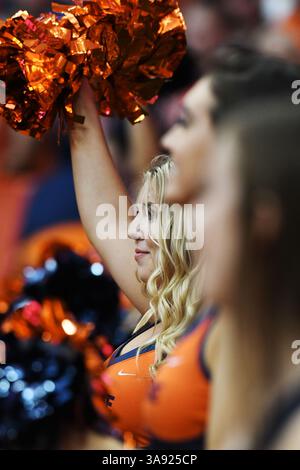 9. September 2017: Die Cheerleader von Syracuse sehen zu, wie Middle Tennessee die Syracuse University 30-23 im Carrier Dome in Syracuse, NY, besiegte. Foto von Alan Schwartz/Cal Sport Media (Kreditbild: &Copy; Alan Schwartz/CSM via ZUMA Wire) Stockfoto