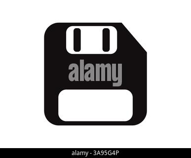 Symbolvektor speichern. Einfaches flaches Symbol. Perfekte schwarze Piktogramabbildung auf weißem Hintergrund. Stock Vektor