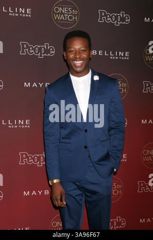 Oktober 2017 – Los Angeles, CA, USA – LOS ANGELES – 4. Oktober: Brandon Micheal Hall bei der People's Ones to Watch Party im NeueHouse Hollywood am 4. Oktober 2017 in Los Angeles, CA (Credit Image: © Kathy Hutchins via ZUMA Wire) Stockfoto