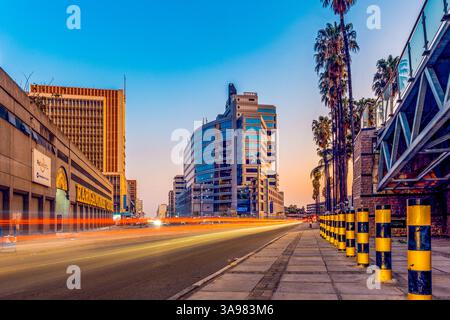 Angwa City Building Harare Simbabwe Stockfoto