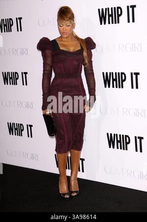 September 2009 – Hollywood, Kalifornien, USA – 29. September 2009 – Hollywood, Kalifornien – Eve. „Whip it“ in Los Angeles Premiere im Grauman's Chinese Theatre. Foto: Kevan Brooks/AdMedia Stockfoto