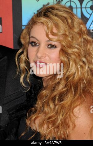 15. Oktober 2009 – Universal City, CA, USA – 15. Oktober 2009 – Universal City, Kalifornien – Paulina Rubio. MTV Los Premios Awards 2009 im Gibson Amphitheatre. Foto: Byron Purvis/AdMedia Stockfoto