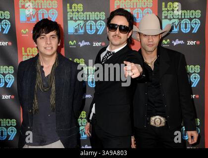 Oktober 2009 – Universal City, CA, USA – 15. Oktober 2009 – Universal City, Kalifornien – Kinky. MTV Los Premios Awards 2009 im Gibson Amphitheatre. Foto: Byron Purvis/AdMedia Stockfoto