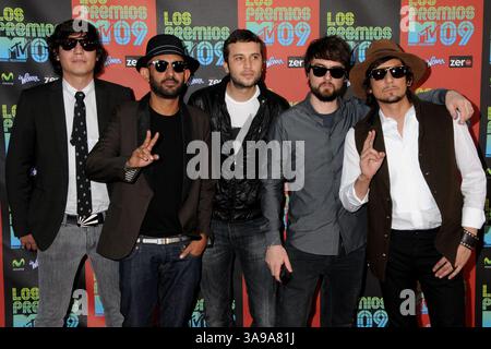 Oktober 2009 – Universal City, CA, USA – 15. Oktober 2009 – Universal City, Kalifornien – Zoe. MTV Los Premios Awards 2009 im Gibson Amphitheatre. Foto: Byron Purvis/AdMedia Stockfoto